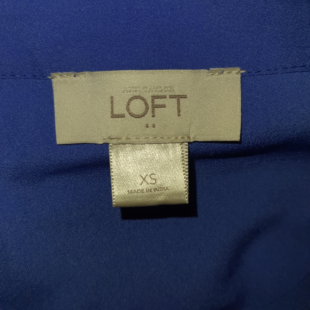 Ann Taylor Loft Blouse Extra Small XS - Picture 5 of 5